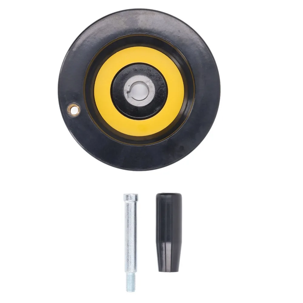 

14mm Center Hole Table Saw Handwheel Revolving Handle 125mm Outer Diameter Milling Machine Handwheel Round Handwheel