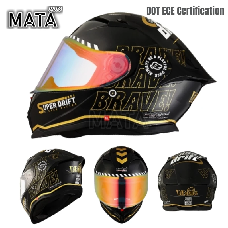 

DOT ECE Certification Tanked T153S Motorcycle Helmet Cute Duct Cartoon Racing Capacete Motorbike Casco