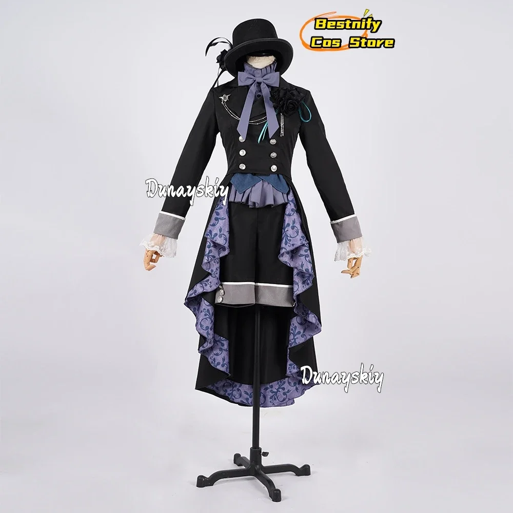 CosplayBlack Butler Ciel Phantomhive Cosplay Kostuum Middeleeuwse Vintage Kant Lange Top Shorts Uniform Anime Outfits Pruik Prop Roll-p