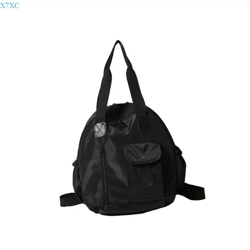 X7XC Functional Nylon Shoulder Bag Backpack with Large Capacity Storage Space