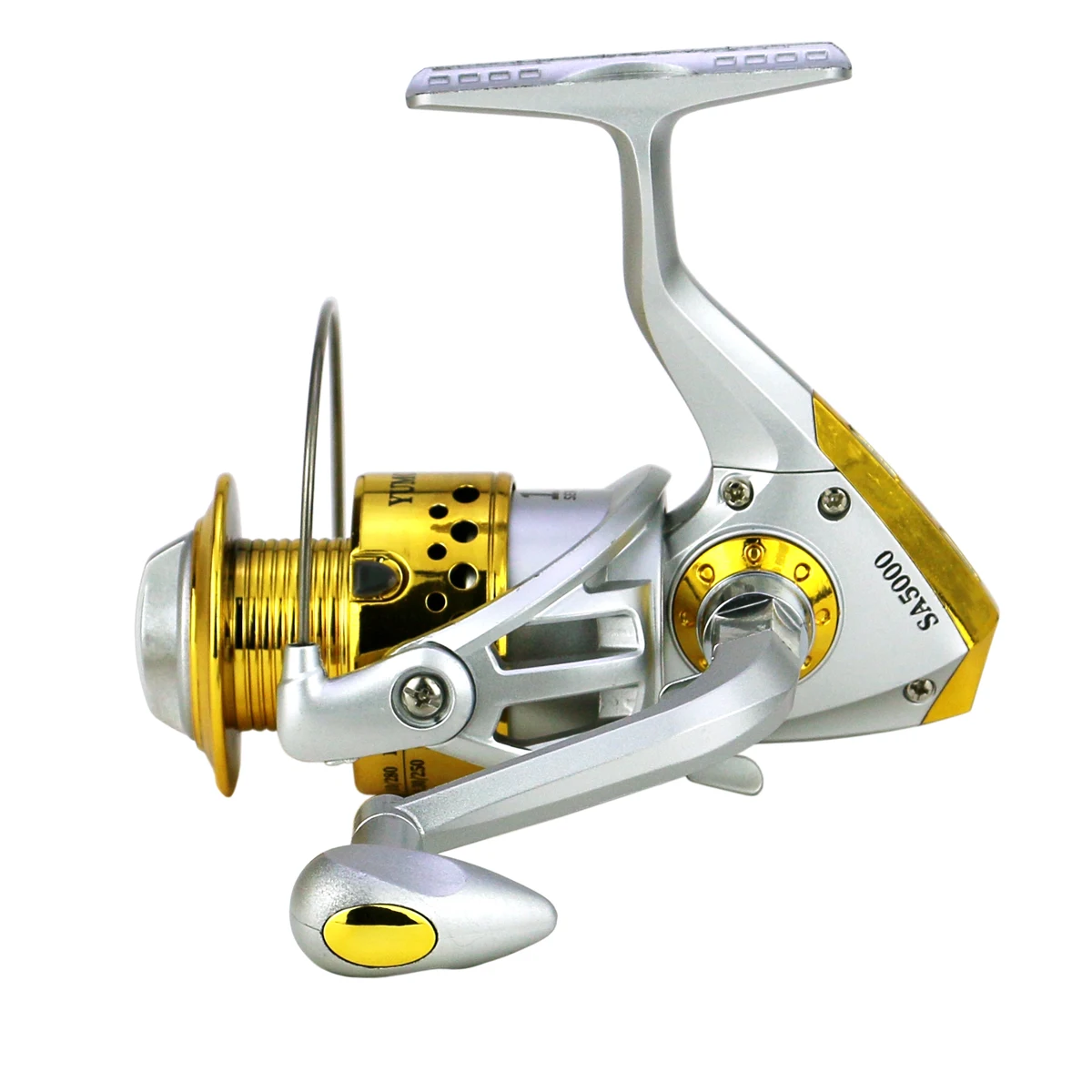 Fishing Reel Spinning 1000-7000Series Electroplated Spool Spinning Wheel for Sea Fishing Carp Fishing Coil Spinning Fishing Reel