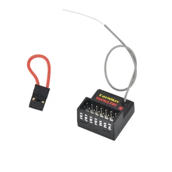 Sanwa FH5 4 Channel Surface Receiver With Long Antenna DSK-493L For M17 MT-5 MT-R FHSS-5 Transmitter 1/10 1/12 RC Car Model Part