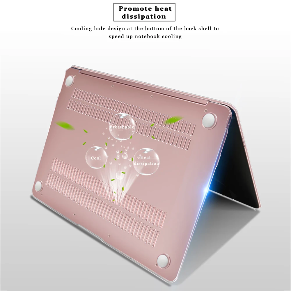 Funda de ordenador portátil para Macbook Air 13, funda 2020 M1 Macbook Pro 13, barra táctil para Macbook Pro 15, funda 16 pro 14 12, funda de silicona