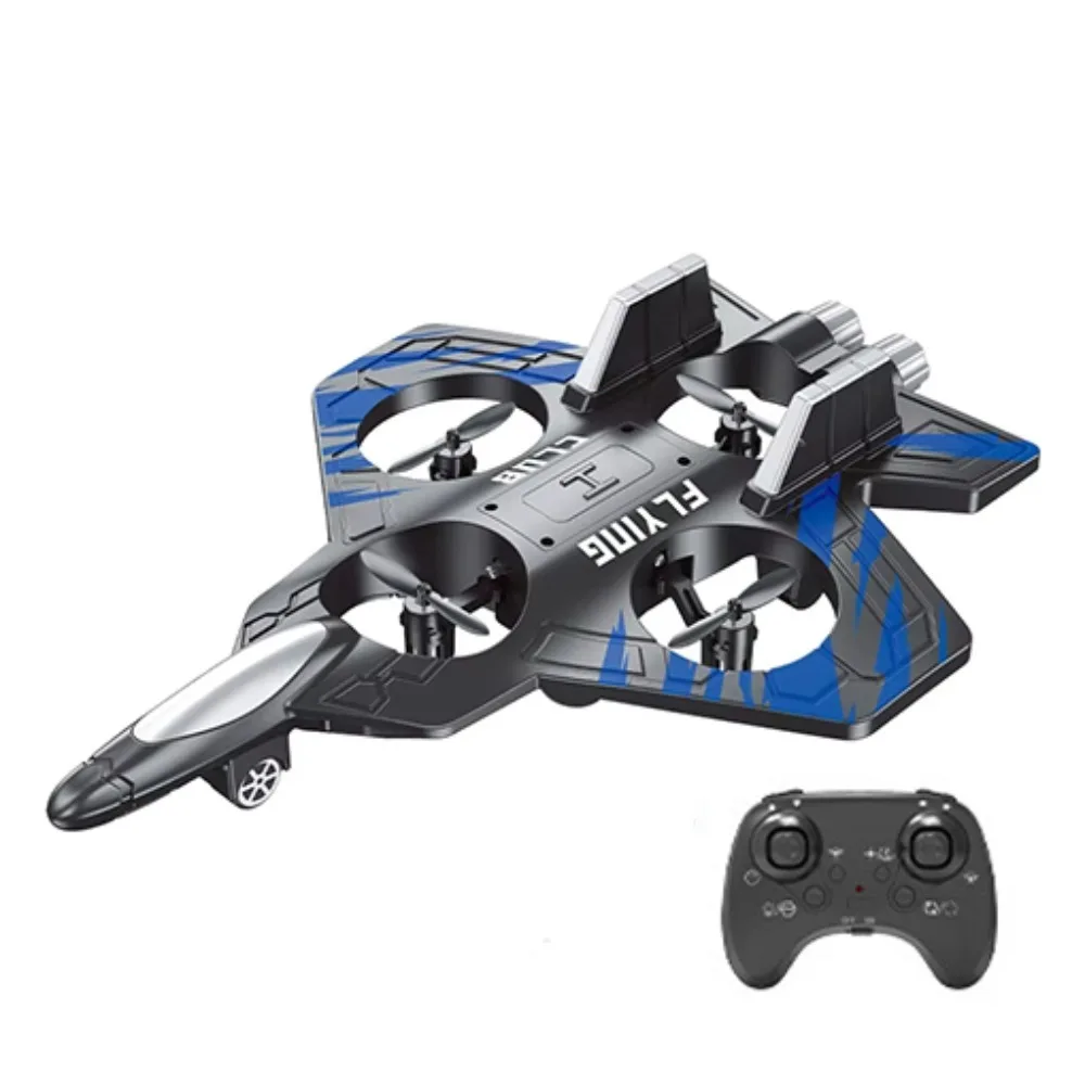 EPP 폼 원격 조종 폼 전투기 중력 감지 충전식 4모터 헬리콥터 라이트 포함 2.4G 스턴트