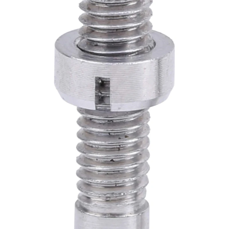 Conjunto parafusos fonógrafo profissional, 6 pacotes, porca, arruela, cartucho, peça manutenção, hardware