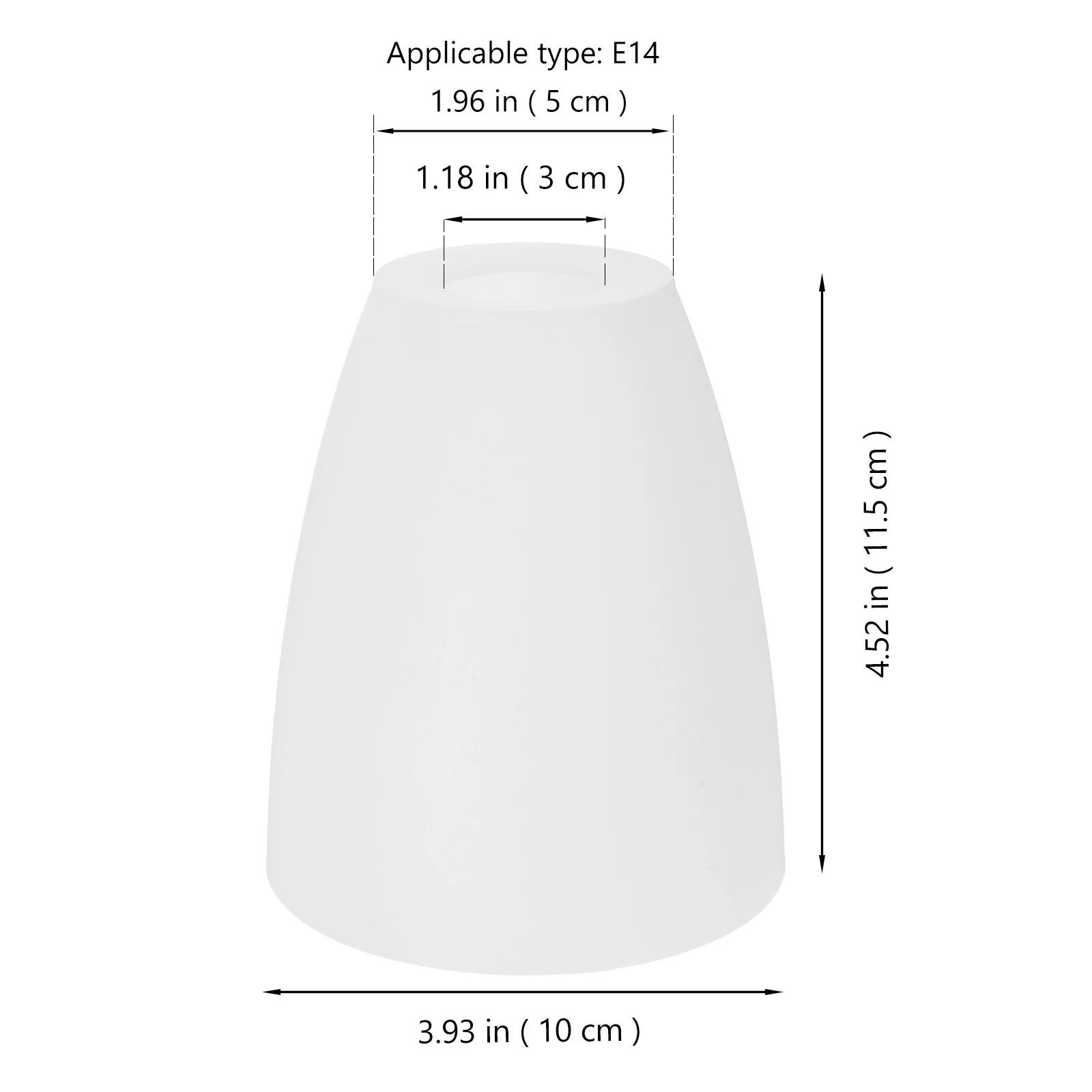 

3Pcs Decorative Lampshade for Pendant Lamp Plastic Cover Round Shape Soft Light for Living Room Bedside Nightstand