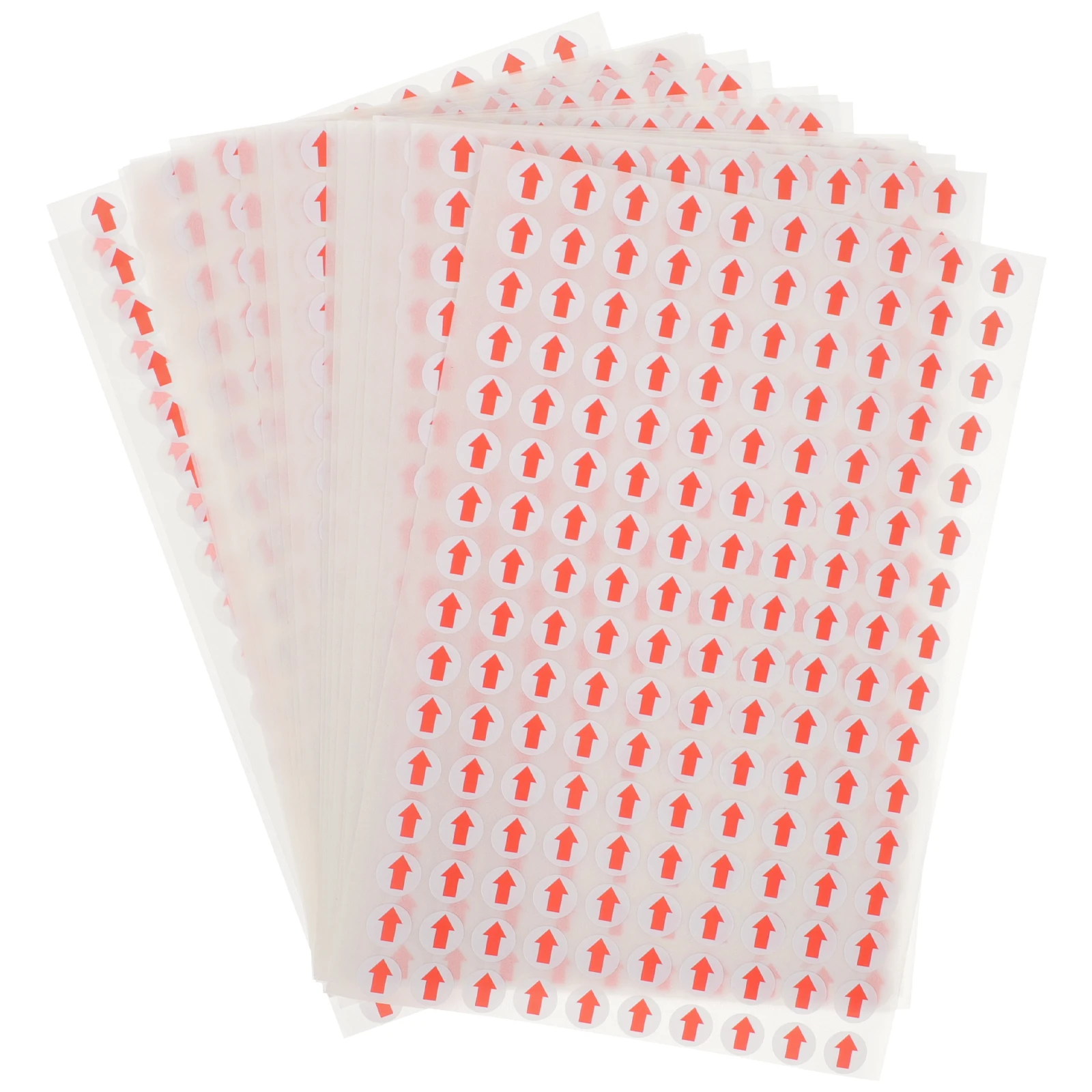 

20 Sheets Arrow Stickers for Direction Indication Floor Marking Warning Signs Red Directional Decals Safety Stickers