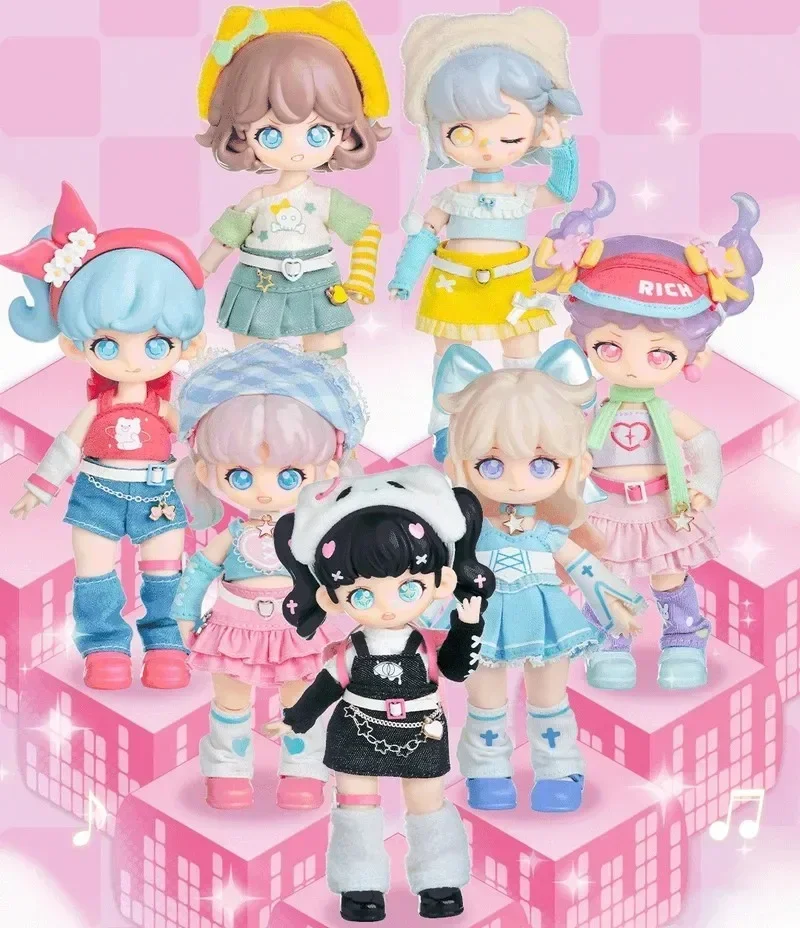 Tennnar Blind Box Campus Idol Season Series Movable Bjd Anime Figure Suprise Guss Bag Garage Kit Decoration Ornament Cute Model