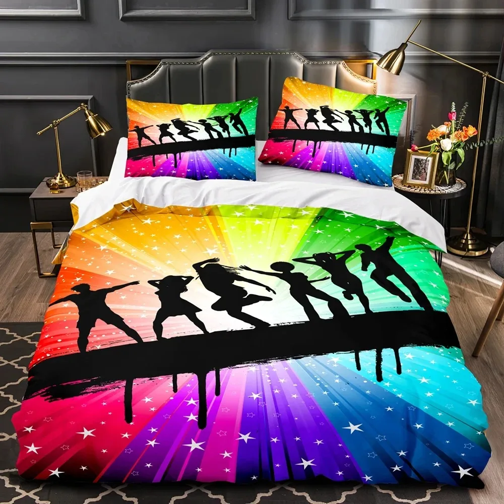 

3D Print Madden DJ Classic Bedding Set Duvet Cover Bed Set Quilt Cover Pillowcase Comforter king Queen Size Boys Adult Bedding