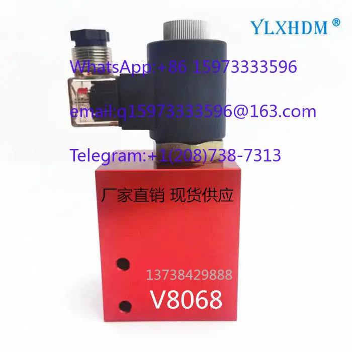 DC24V Threaded Cartridge Hydraulic Valve One Way Bidirectional Check Valve Assembly Spare Parts for Lifting Machinery System