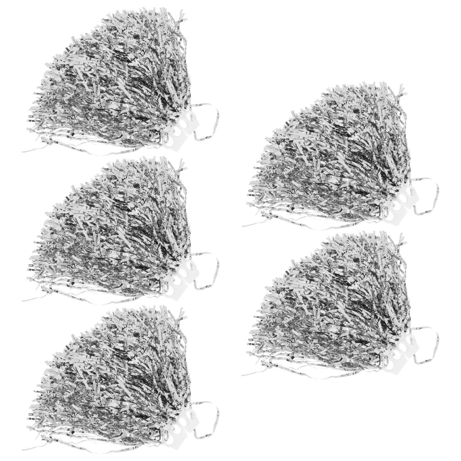 

10 Pcs Cheerleading Pom Poms Fluffy Leader Pompom Bulk Cheerleader Dancing Props Sports Events Celebrations Square Dance
