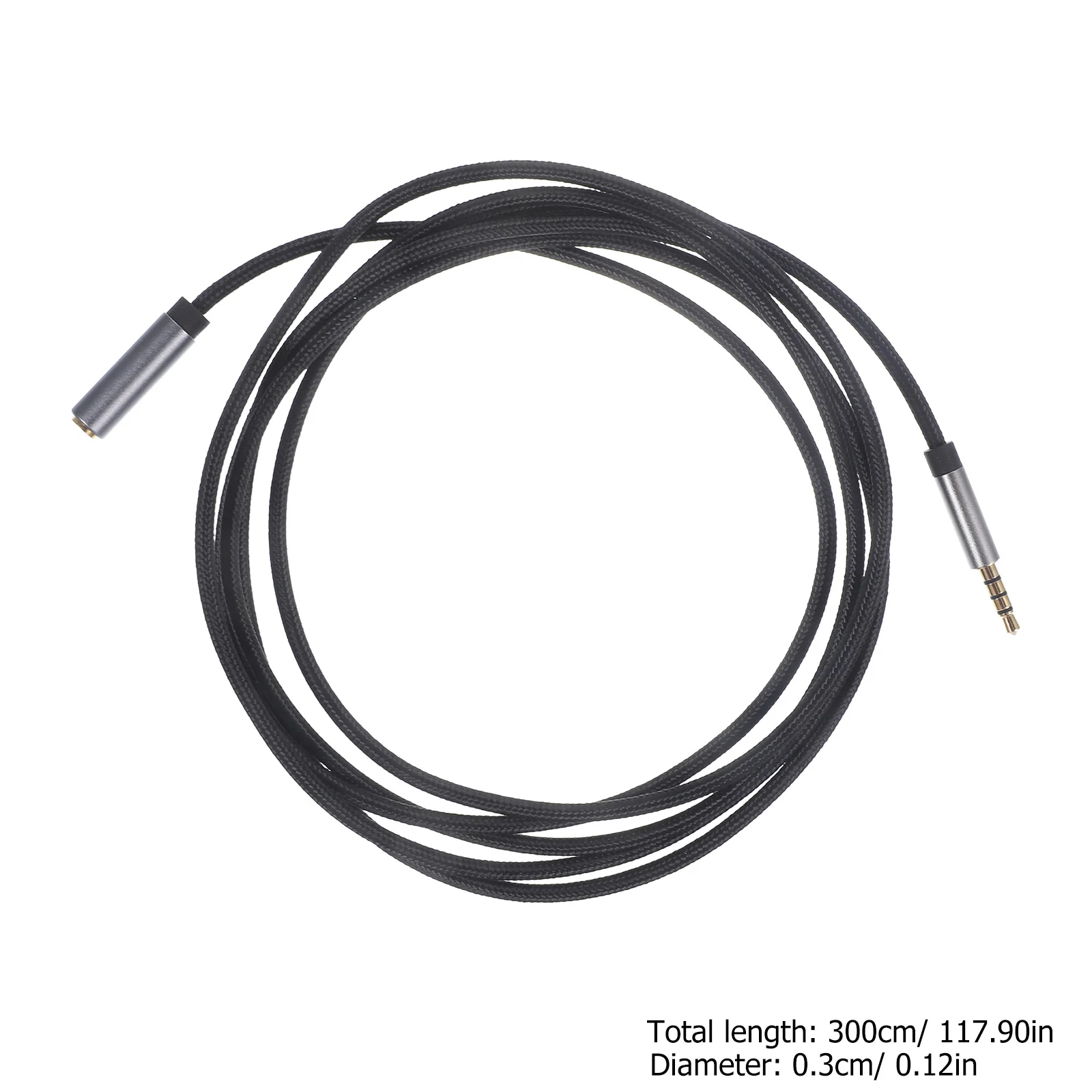 Câble d'extension Audio 3.5mm mâle à femelle, Extension de prise casque pour transfert de Signal Stable, Compatible avec l'autoradio