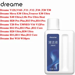 Original Cleaning Solution Dreame L10s Pro Ultra Heat / X40 Ultra/ X30 W10 Pro Vacuum Cleaner Special Floor Cleaning Fluid 500ml