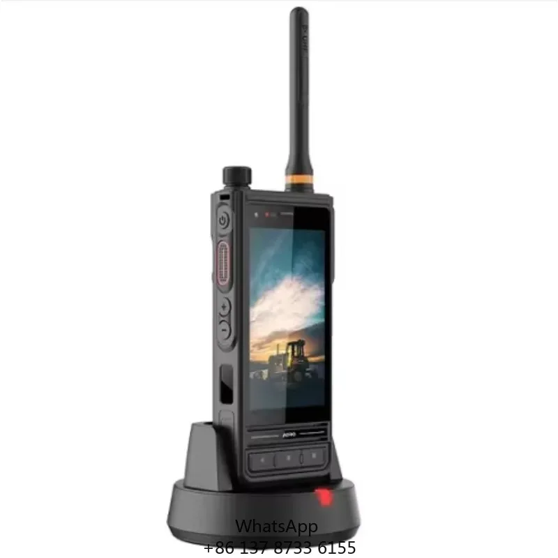 AORO M6 Android 10.0 Octa Core 4 Inch Zello Radio Android Rugged UHF VHF POC DMR Two Way Radio Handy Walkie Talkie Phone