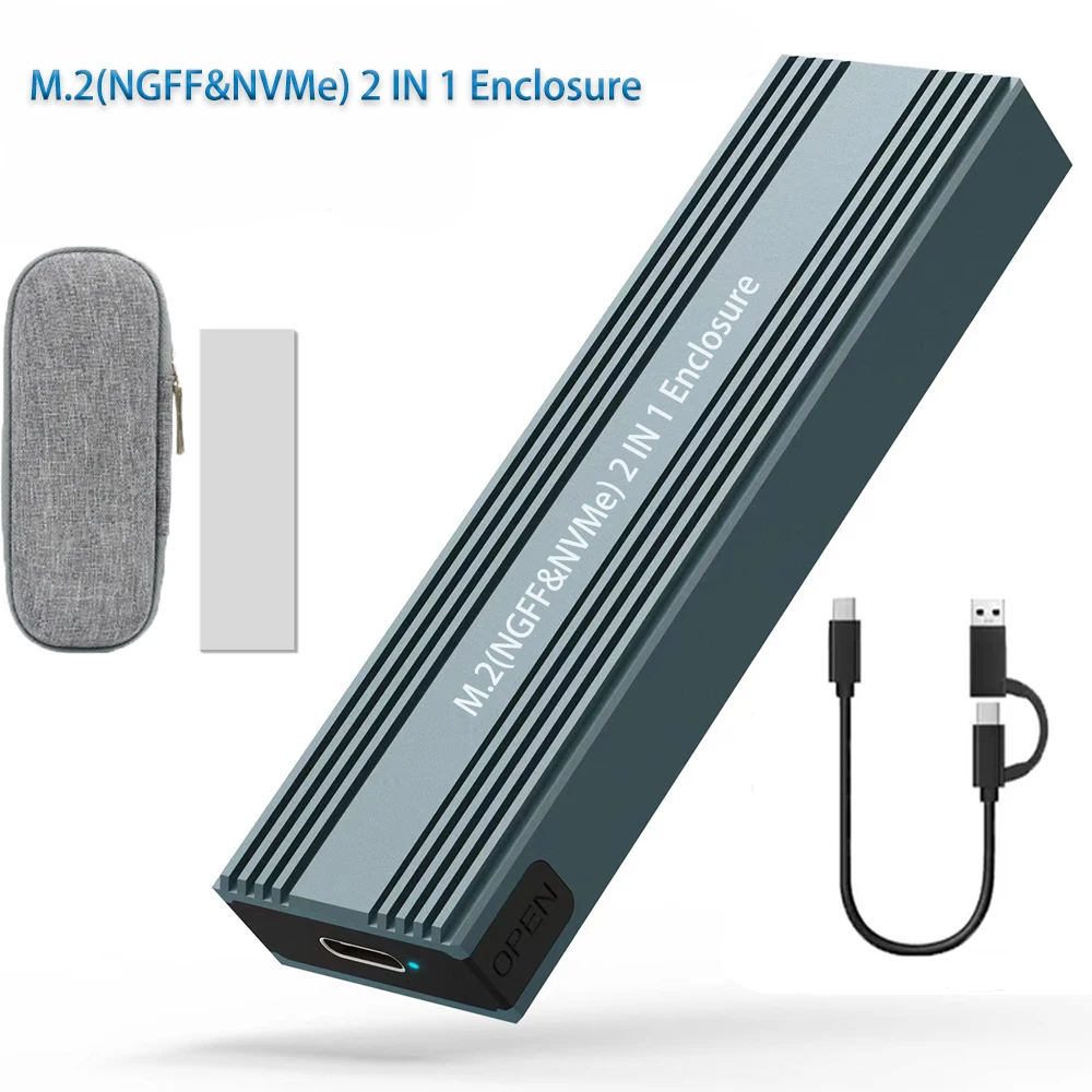 مُحَوِّل M.2 SSD بروتوكول مزدوج لـ NVMe و SATA: تقييم شامل ونصائح عملية للاستخدام الفعّال