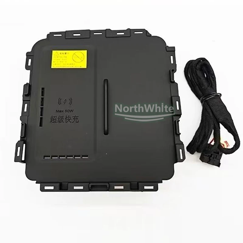 50W Car Wireless Charger Module Phone Fast Charging Pad For Geely Galaxy E5 EX5