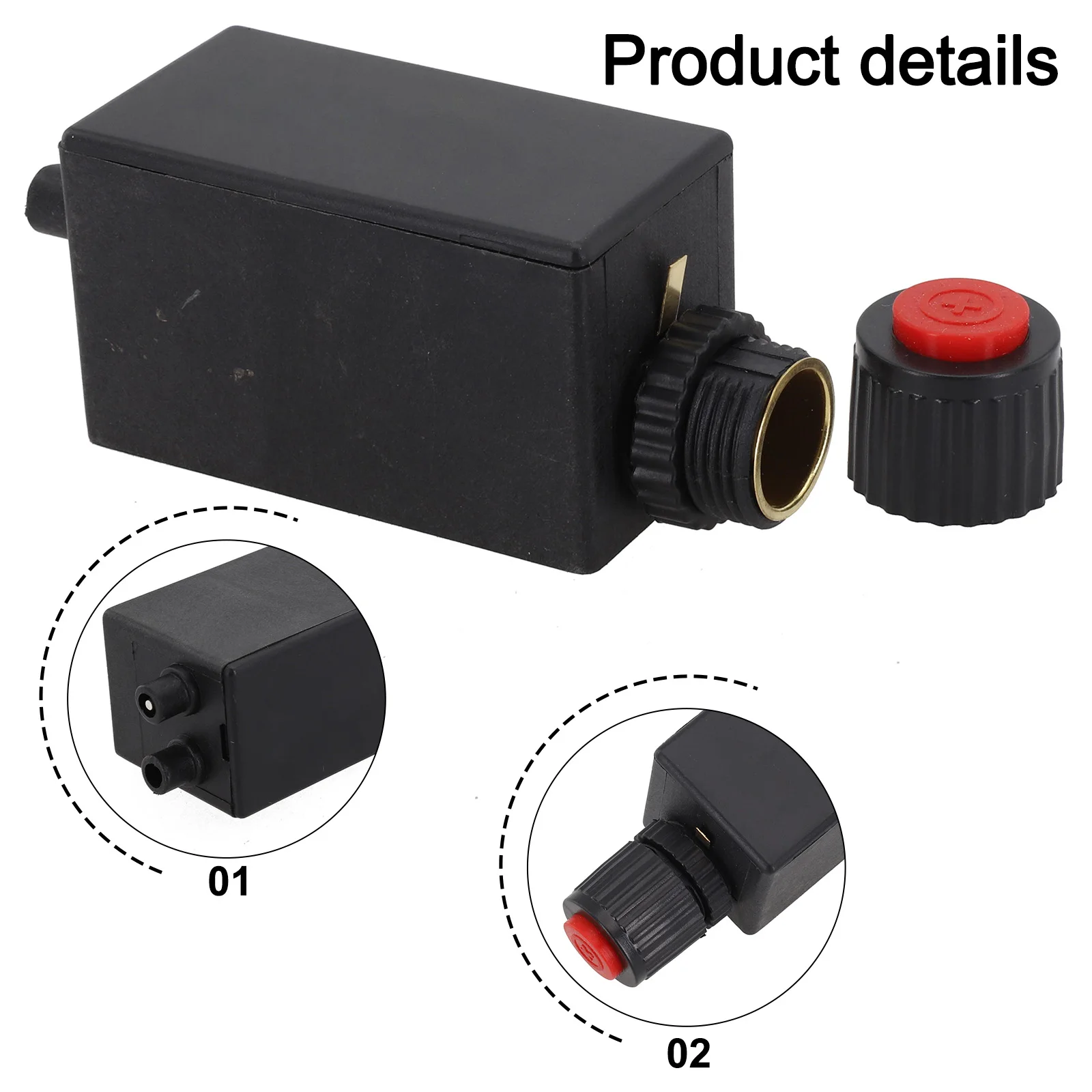 Spark Generator Patio Heater Electronic Push Button Pluse Igniter With Wire Patio Heater Replace For Gas Firepits Burner Grill
