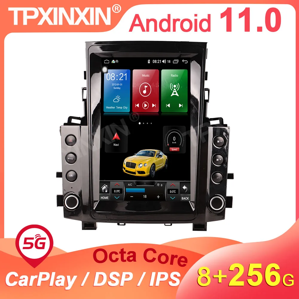 

2 Din Android 13 4 + 128G для Lexus LX570 2007-2015 Мультимедийное автомобильное радио GPS-навигация Авто стереорекодер Головное устройство DSP Carplay