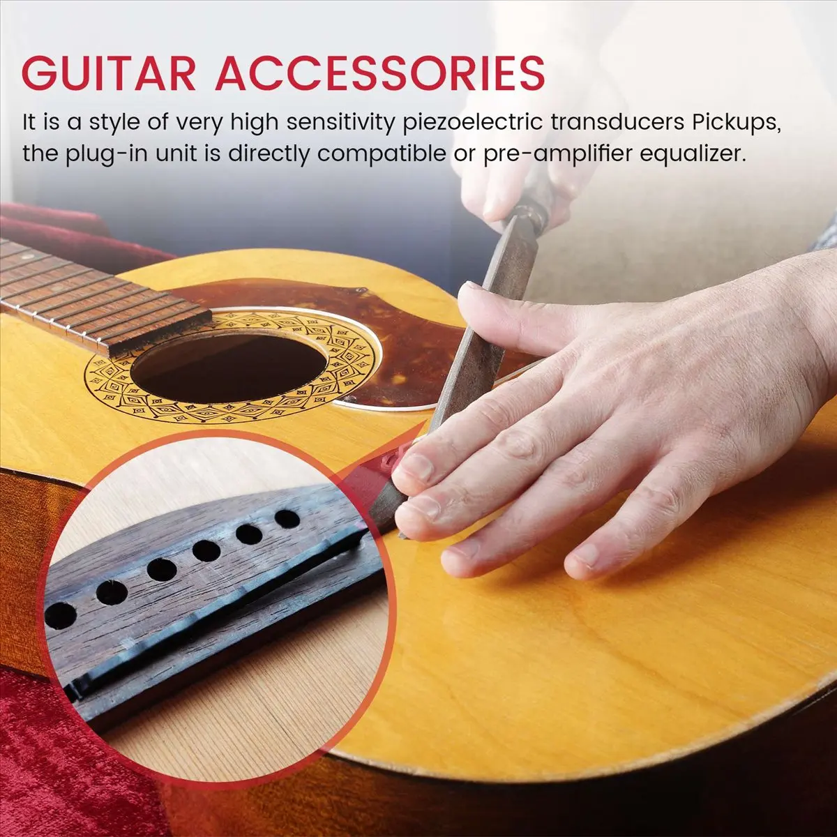 *N21R Acoustic Guitar Piezo Under-Saddle Pickup