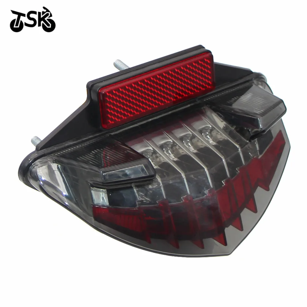 

Red Lens Motorcycle LED Tail Light For BMW F800S 2009-2012 K71 R 1200 GS K25 2005-2007 12V Rear Brake Lamp Brake Taillight