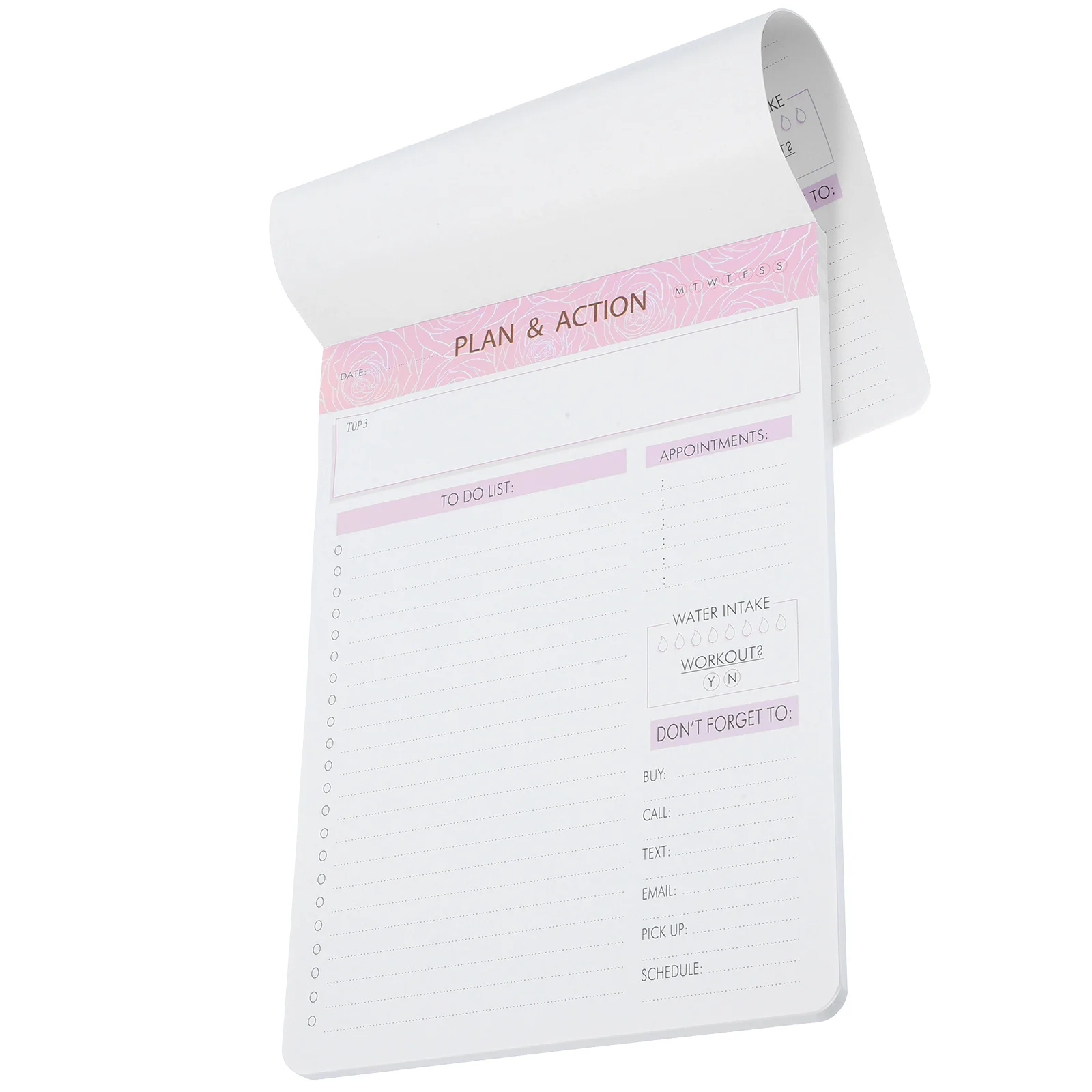 

Daily Planner Notepad Compact Memo Pad For Writing Sketching Ideas Portable Office Notepad Household Plan Supply Printing