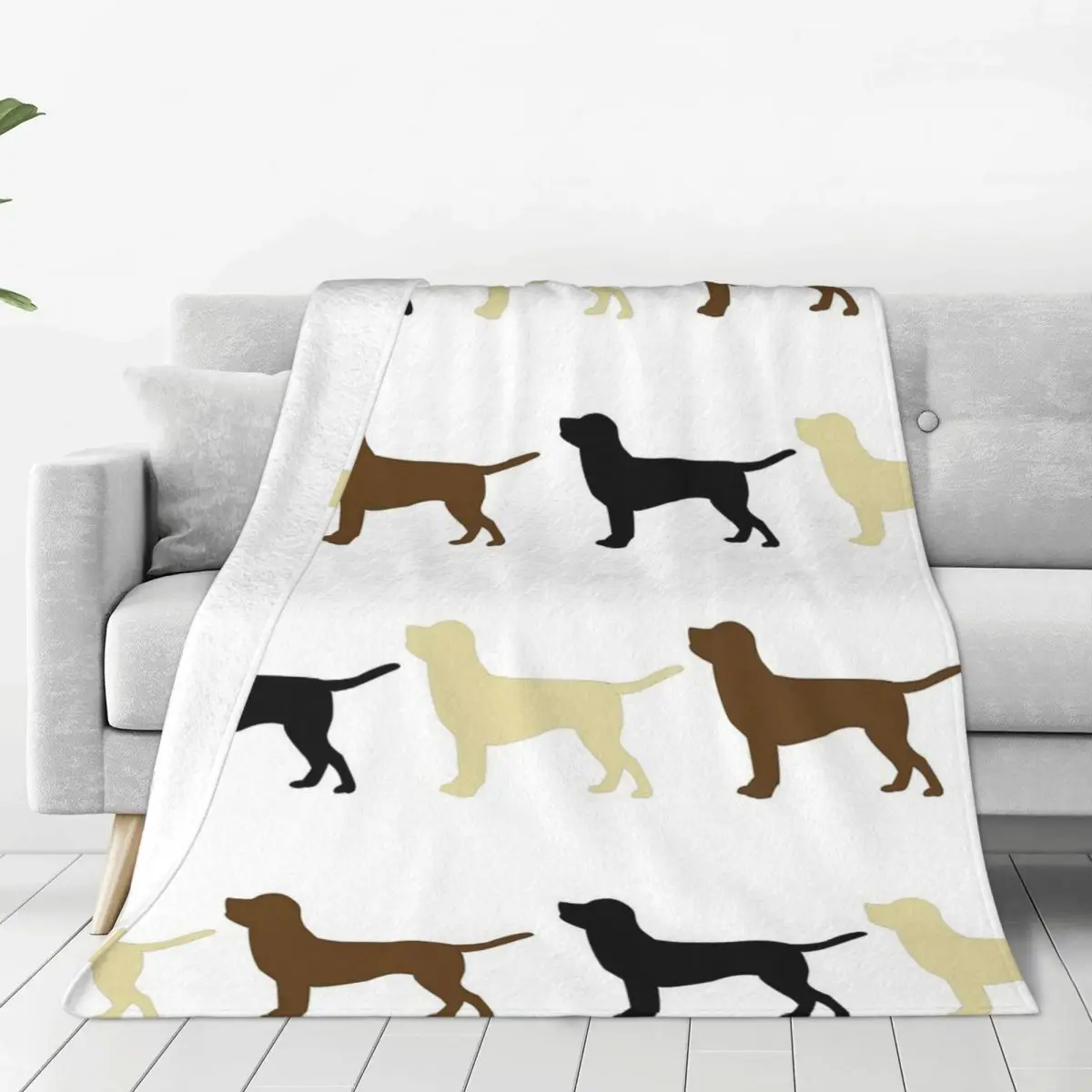 Labrador Retrievers For Every Lab Lover Blankets Fleece Portable Sofa Throw Blankets For Couch Bedding Throws Bedspread Quilt