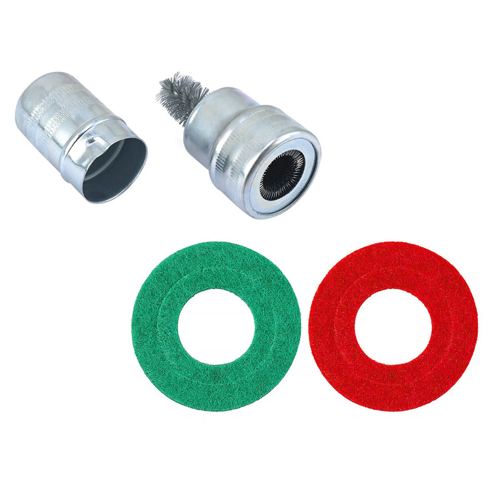 

1Set Car Battery Terminal Brush with Spacer Heavy Duty Wire Bristles for Battery Terminal Protector Tire Washing and Rim Clean