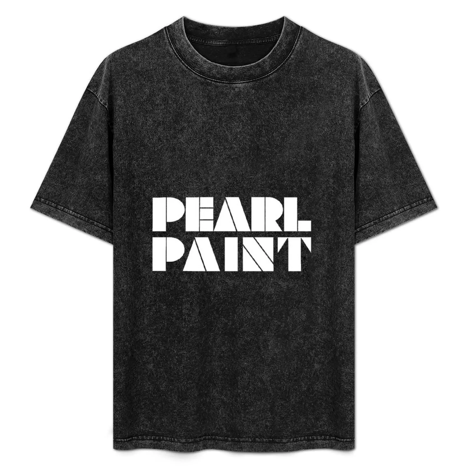 Pearl Paint New York T-Shirt Large Size Basic Casual T-Shirt