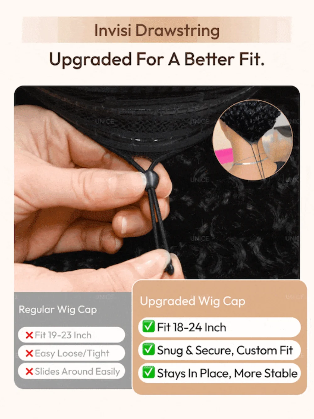 Nadula 7x5 Bye Bye Knots شعر مستعار أومبير بني إلى أشقر شعر مستعار مموج مائي مع جذور داكنة وضعه والذهاب مع رباط غير مرئي