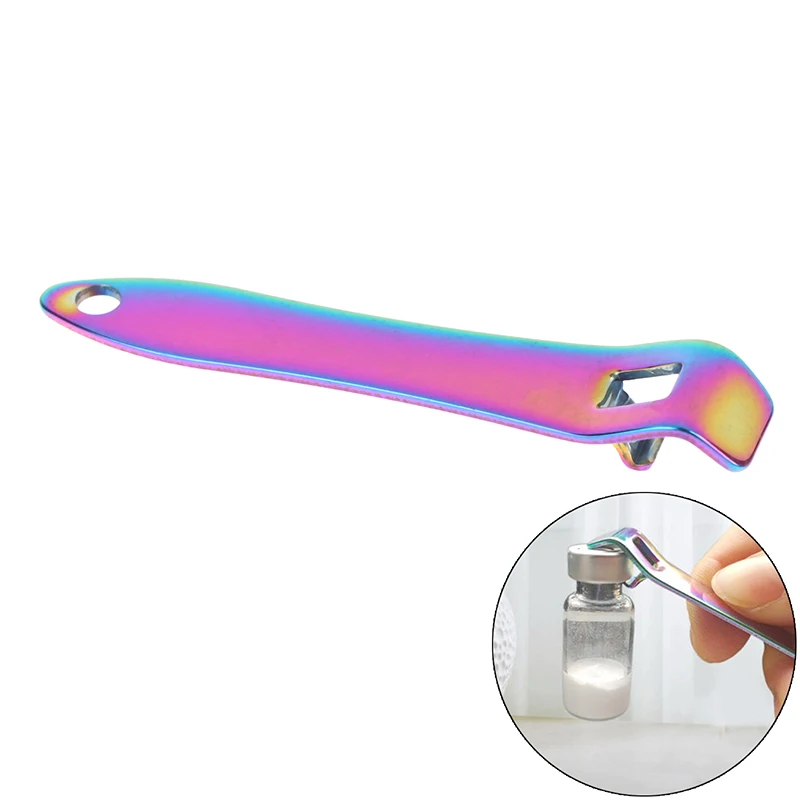 △ Stainless Steel Oral Liquid Vial Opener Nurse Doctor  Tool Portable Ampule Bottle Opener Can Opener Kitchen Accessories
