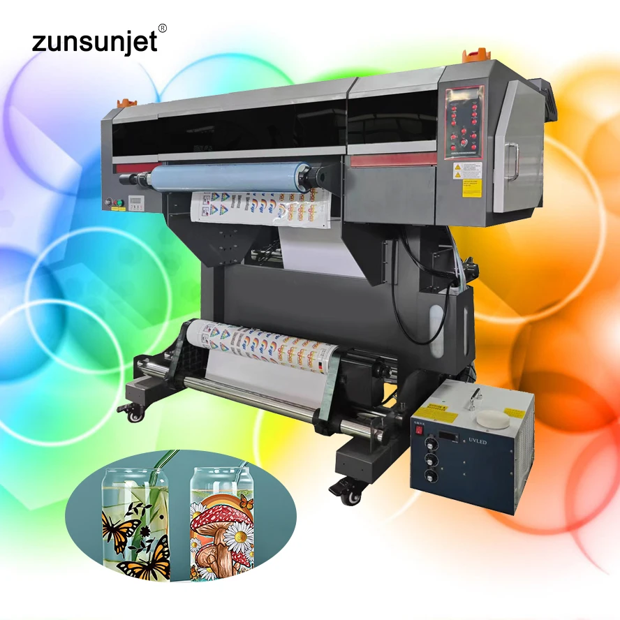 Products subject to negotiation60cm 2 in 1 uvdtf uv dtf impresora roll sticker film printer 2022 new print technology automation