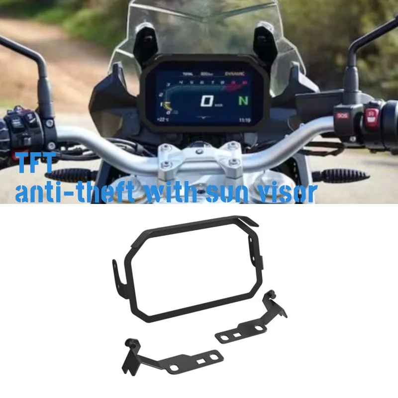 Motorcycle Meter Anti-theft Frame TFT Theft Protection For BMW F 750 850 GS 850 2018-2023 Screen Sun Visor Guard F750GS F850GS