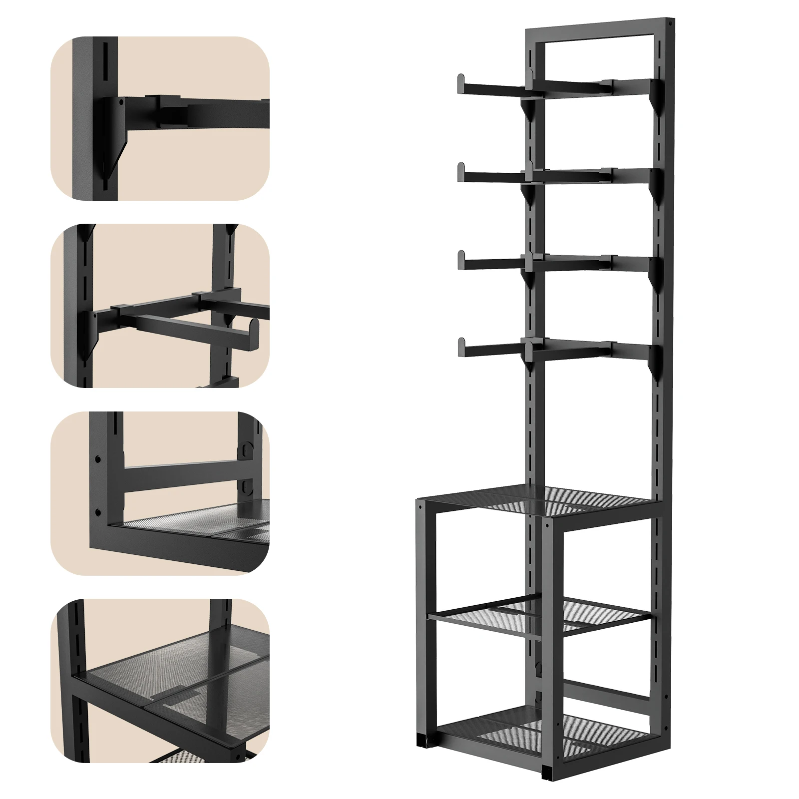RC Car Display Stand, Multi-Layer Adjustable RC Car Storage Rack
