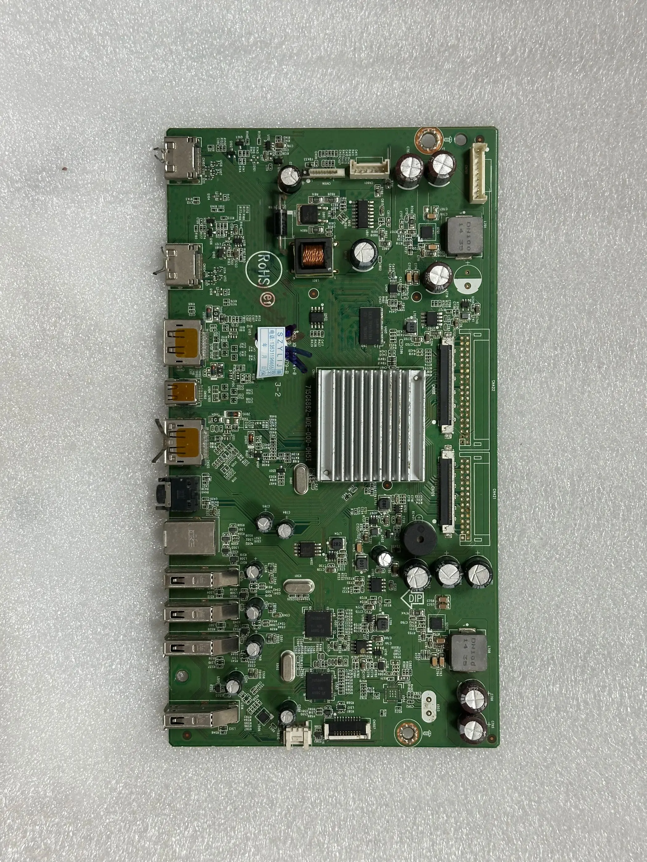 

Original for U2515HC driver board 715G6862-M01-000-0H5K = 715G6862-M0E-000-0H5I
