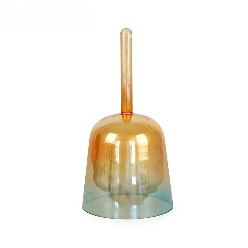 Singing Bowl Gold Blue Gradient Handheld Music Bowl with Accessories