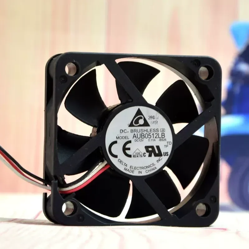 Delta DELTA AUB0512LB 12V 0.11A 5cm 5015 Ultra-quiet humidifier Nanbei Bridge fan