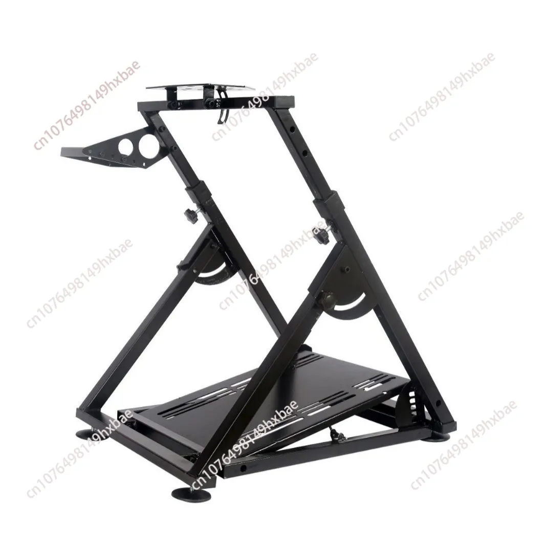 Foldable Racing Steering Wheel Stand Height Adjustable Base Compatible with Racing Wheel