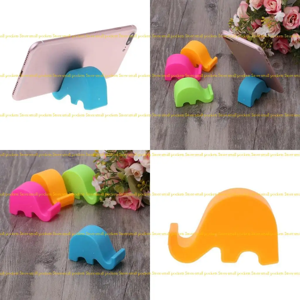 حامل هاتف على شكل فيل جميل R1WD لمشاهدة مقاطع الفيديو التعليمية خفيف الوزن من أجل Creati