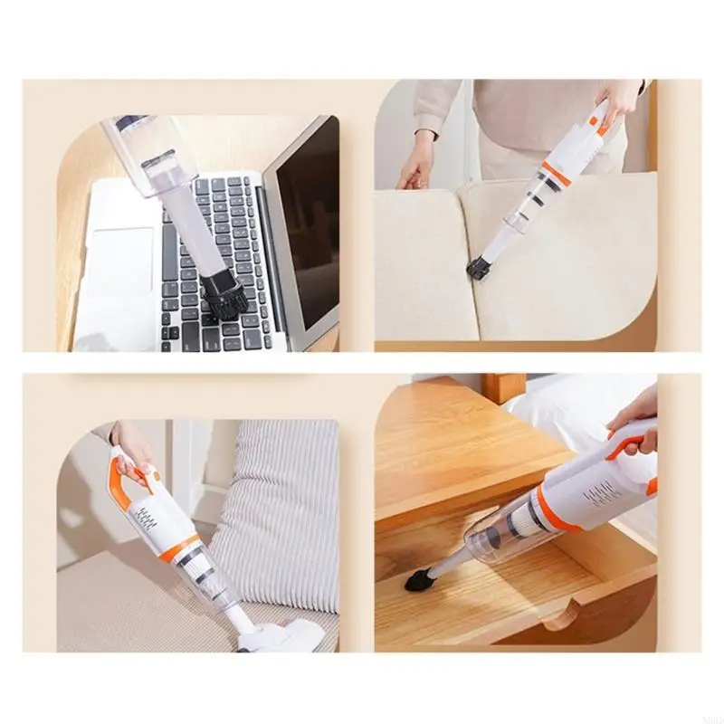 Высокая мощность автомобиль Pet Hair Car Vacuum Cleaner Мощное всасывание 8500pa влажное сухое использование n58d