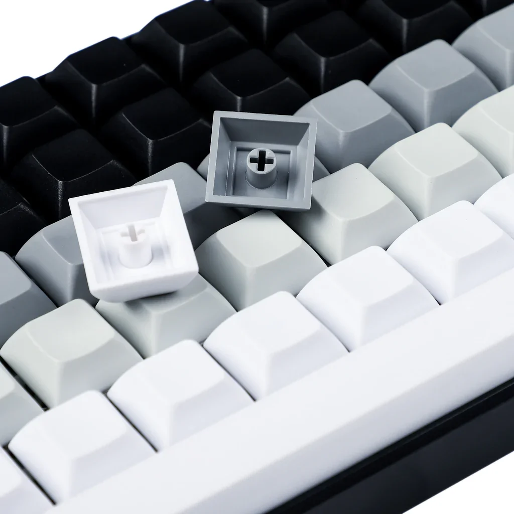 120 Polar Day Blank Keycaps DSA Profile PBT ANSI ISO White Gray Black For MX Mechanical Keyboard 61 96 84 68 108 87 Wings SP84