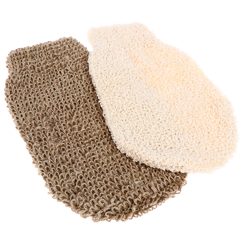 Gants extensibles de douche, 2 pièces, brosse pour le corps, les doigts, serviette de bain pour la douche, SPA, mousse de massage