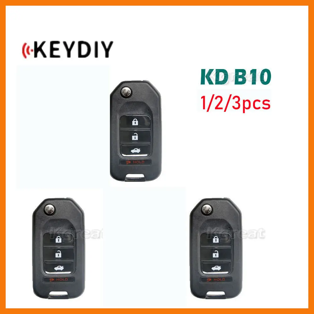 

1/2/3 шт. универсальный пульт дистанционного управления Keydiy KD B10 3/4 кнопок B Series автомобильный пульт дистанционного ключа для Honda Style KD900 KD900 + Φ URG200 Mini