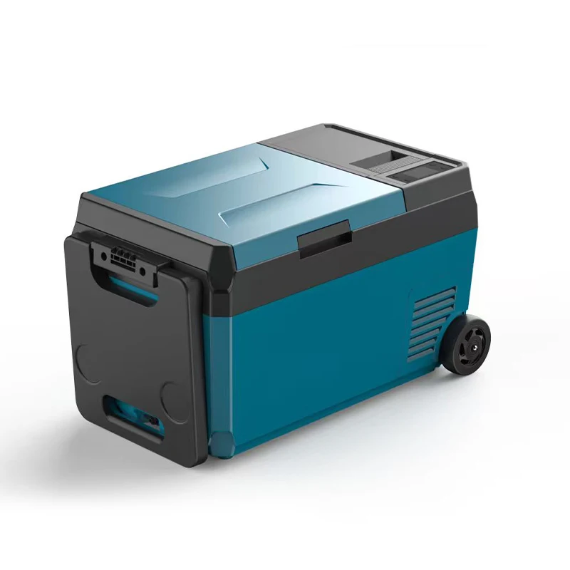 29L Portable Fridge 12V/24V DC Compressor Cooler with Wheels Everlead for Camping Picnics Outdoor Activities