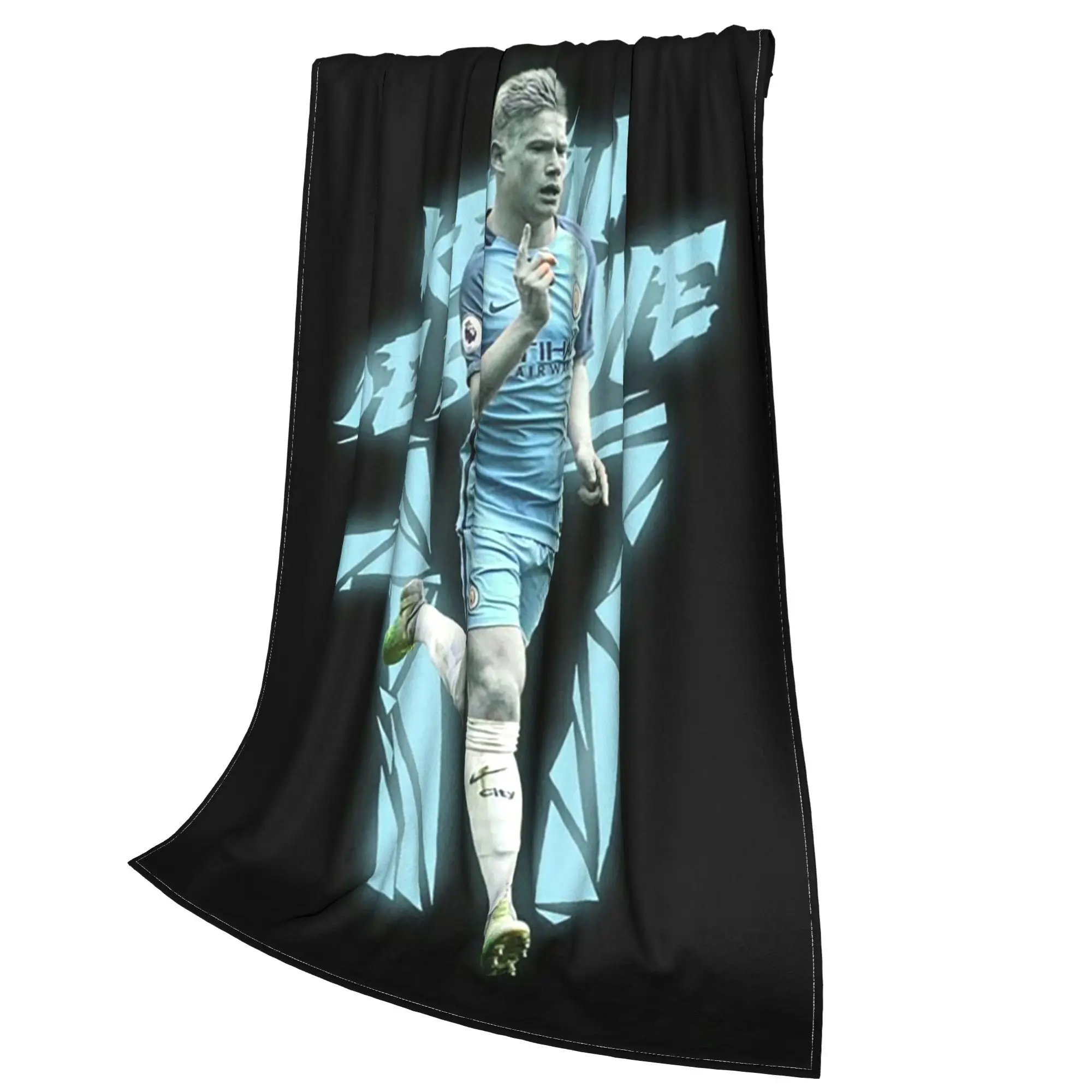 كيفن دي بروين تصميم البطانيات لينة الدافئة الفانيلا رمي بطانية الفراش للسرير غرفة المعيشة نزهة السفر المنزل الأريكة