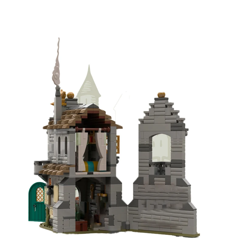 612-teiliges Modulares Baukastensystem Raven's Noble House MOC Anpassbare Modulare Bausteine Technologie Kreatives DIY Jungen-Spielzeug Weihnachtsgeschenk