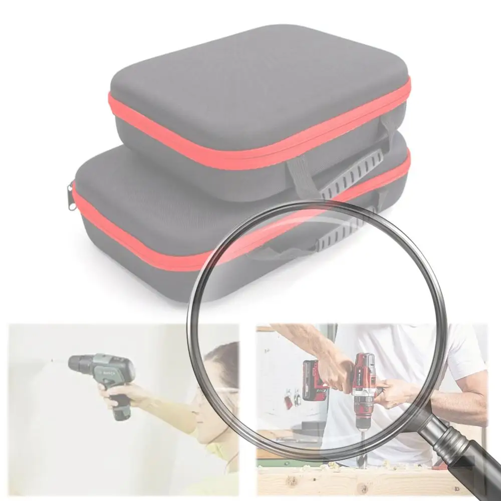 

2 шт. портативные сумки для электроинструментов, многофункциональные ударопрочные сумки для инструментов, органайзер для электромонтажных работ и комплектующих