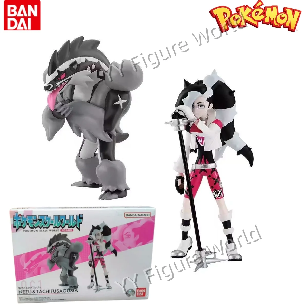 bandai-original-shokugan-pokemon-scale-world-region-de-galar-piers-obstagoon-figuras-de-anime-juguetes-coleccionables-adornos-de-modelo