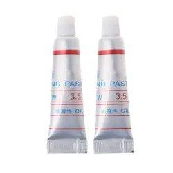 2 Pcs Diamond Grinding Polishing Pastes Lapping Compound Grit W0.5-W40 320~10000 Fitting for Industrial Professional