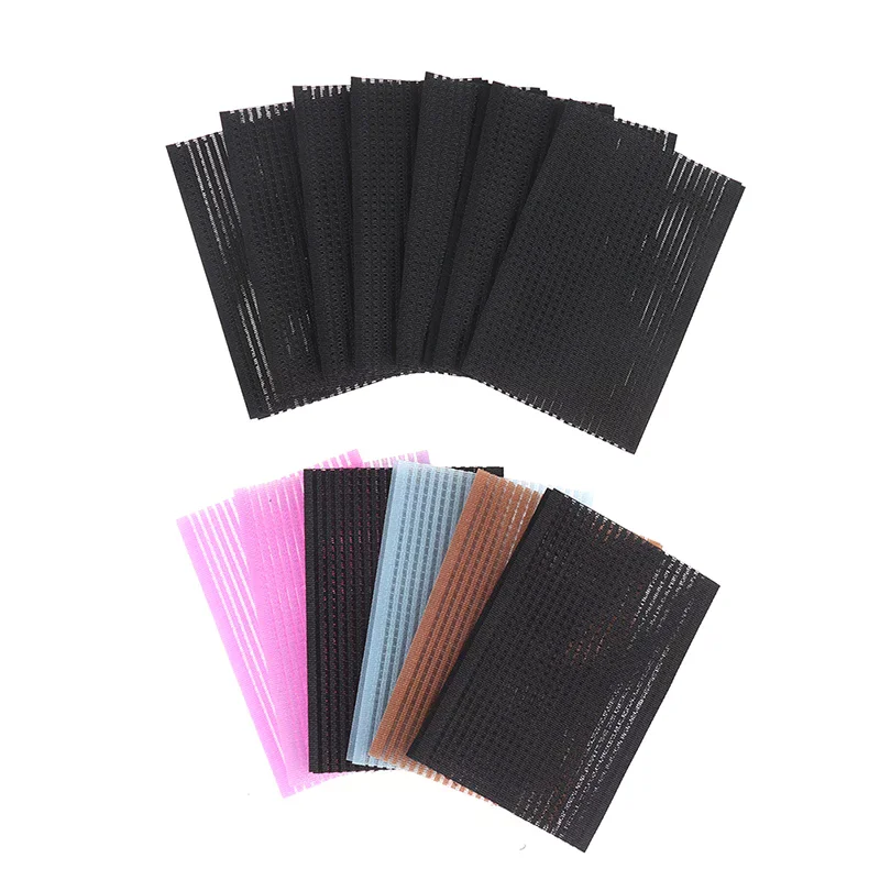 12pcs Hair Pad Hair Sticker Clip Bang Fixed Seamless Magic Paste Posts Fringe For Daily Use