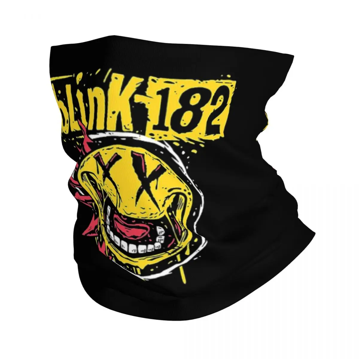 Blink 182 Punk Smile (14) Bandana Neck Cover Printed Face Scarf Multi-use Balaclava Cycling Unisex Adult Washable